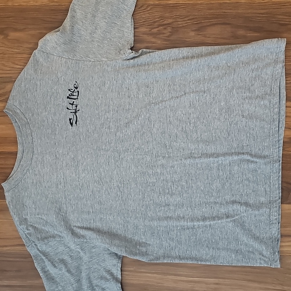 Salt Life Gray Long Sleeve Shirt, Youth Small (7)